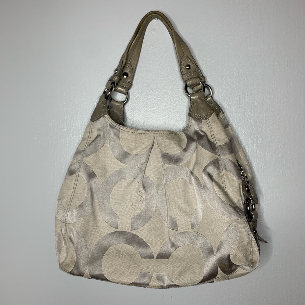 Y2K Canvas Coach Bag (Shoulder/Hobo Bag)